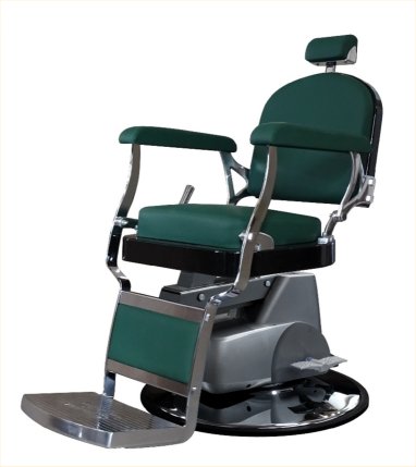 Pietranera 5'60 Barber Chair w/ Electric Motorized Base