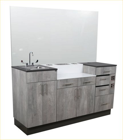 Collins 68C LaCarte Barber Station